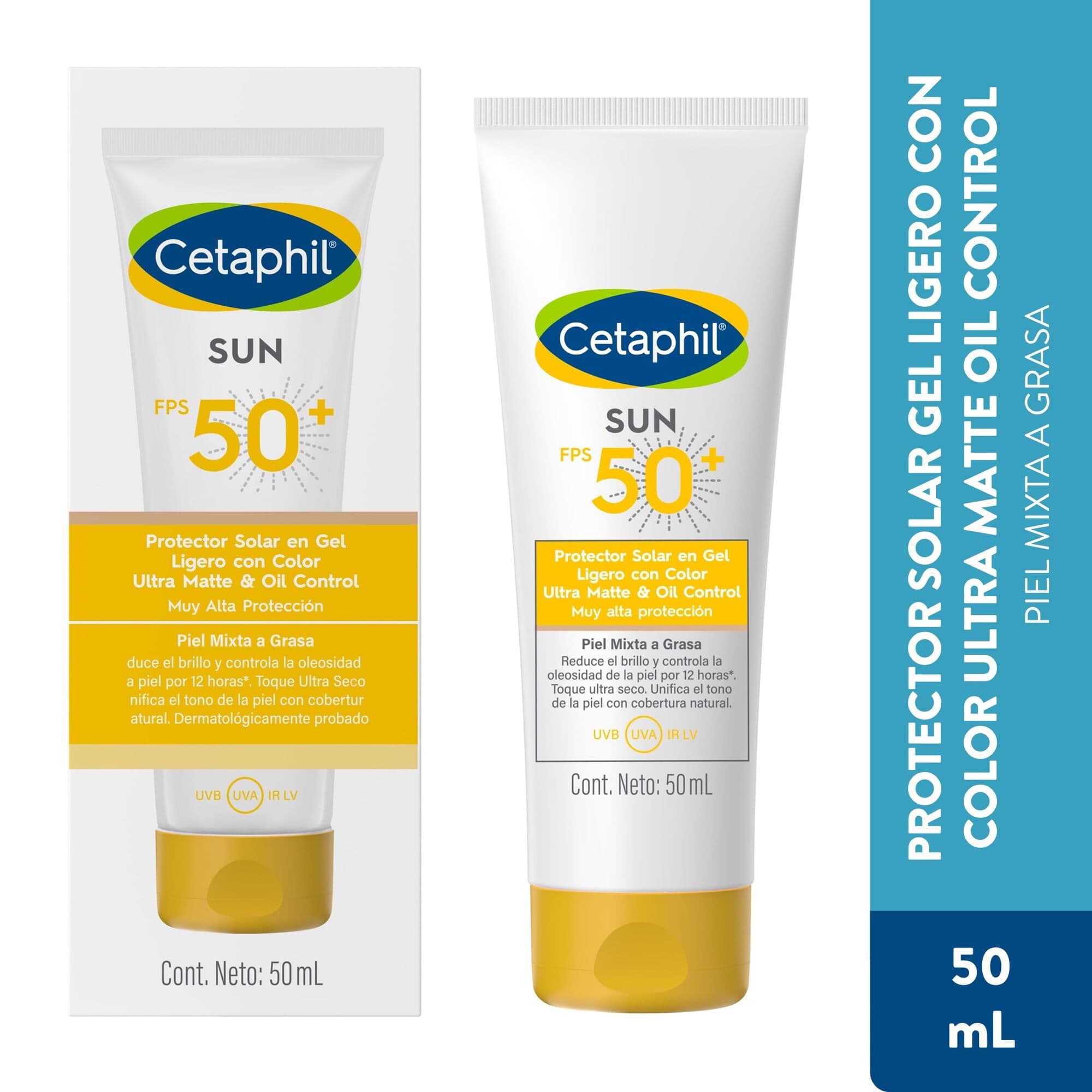 PROTECTOR SOLAR EN GEL LIGERO ULTRA MATTE & OIL CONTROL